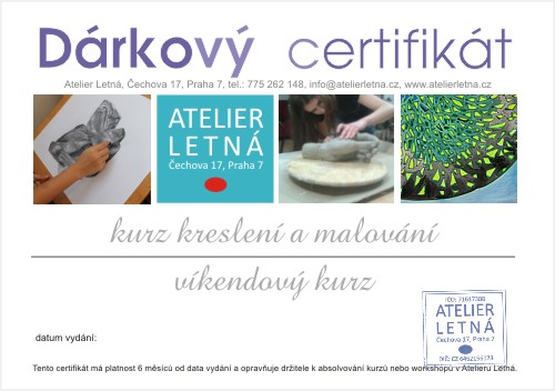 dárkový certifikát