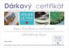 dárkový certifikát dárkový certifikát